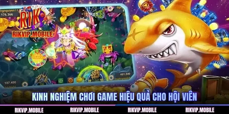 Kinh nghiệm chơi game hiệu quả cho hội viên
